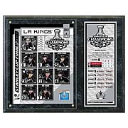 NHL Stanley Cup Champions L.A. Kings Starting Roster Plaque